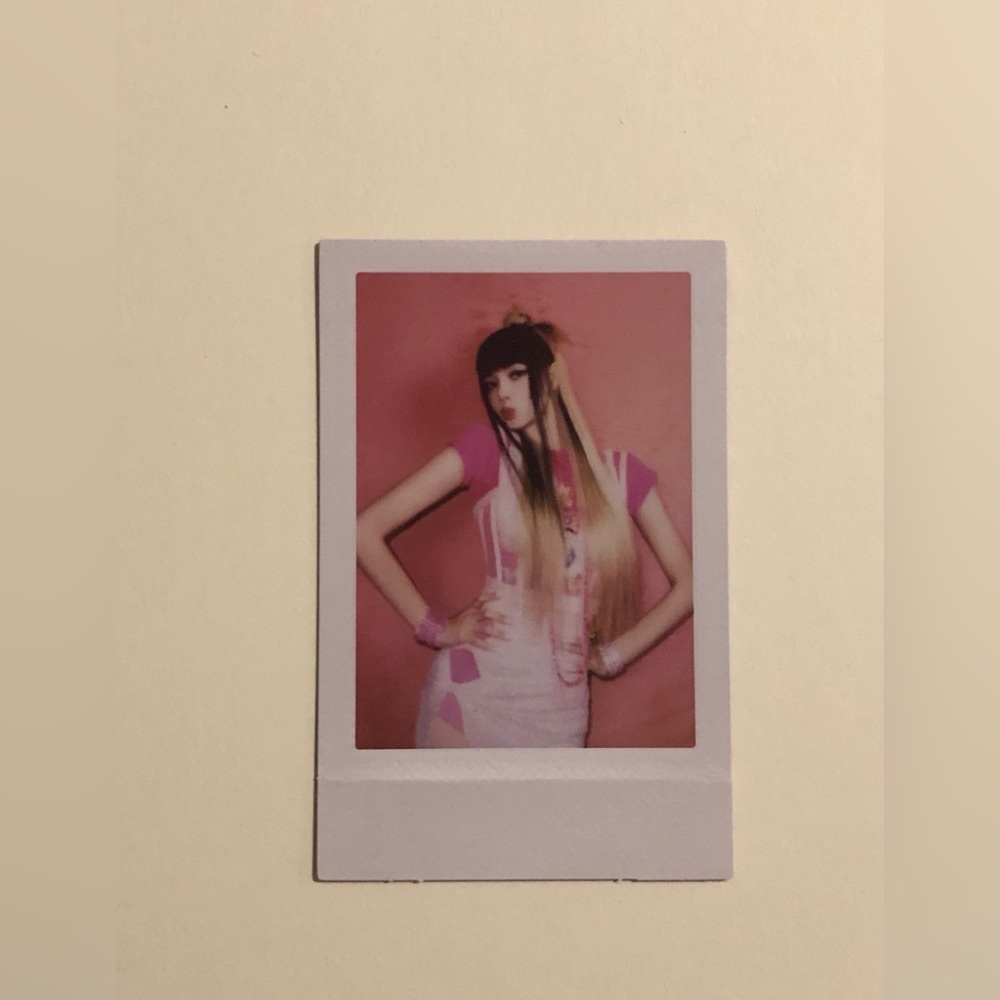 Blackpink Bornpink ALBUM POLAROID LISA pink VER